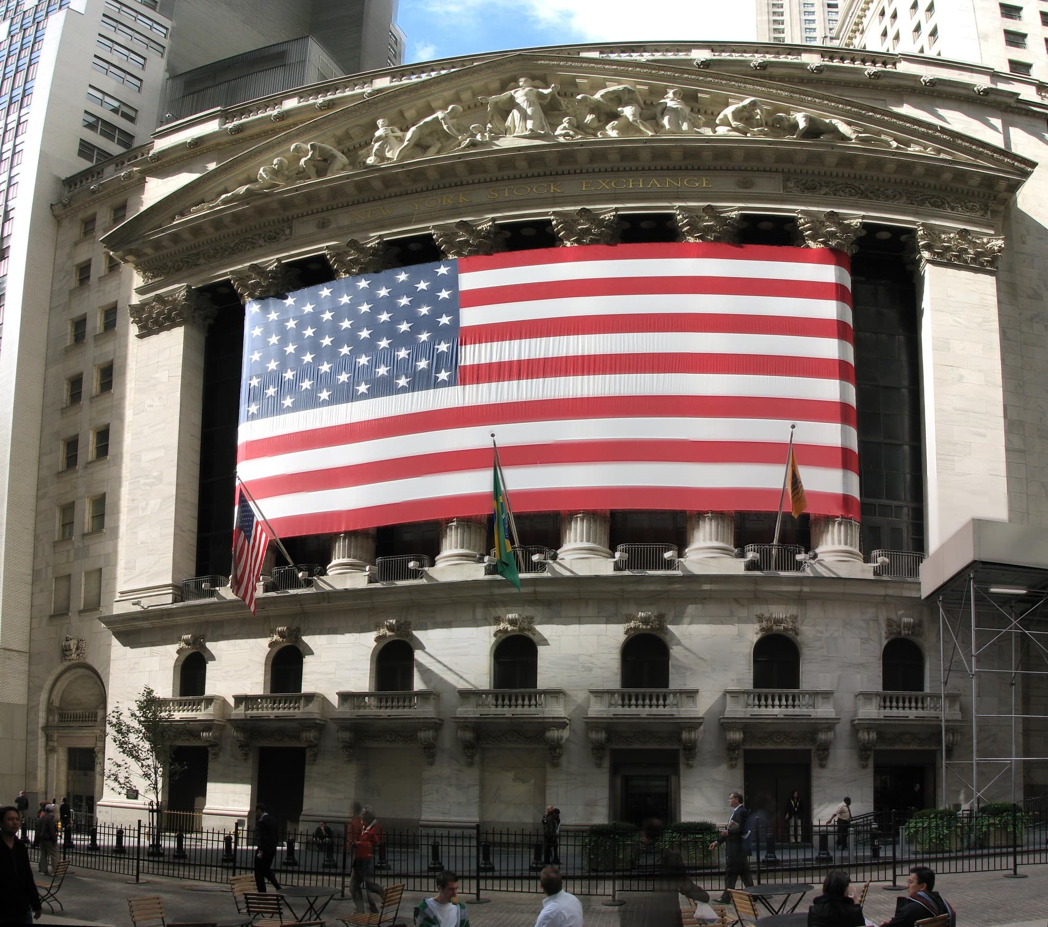 New York Stock Exchange opens