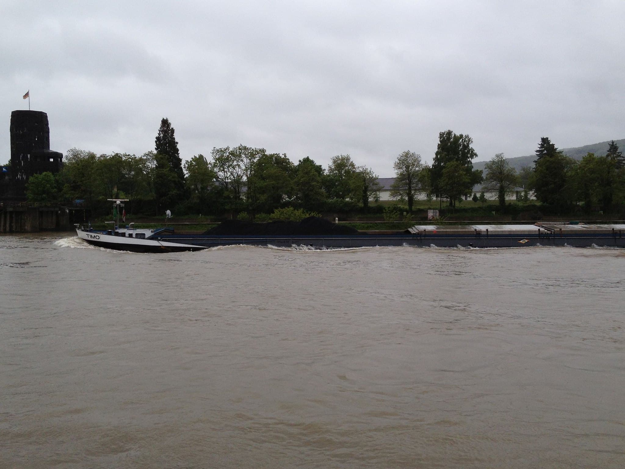 Rhine, Danube Hit Record Lows, Cutting Energy Output and Lifting Freight Costs